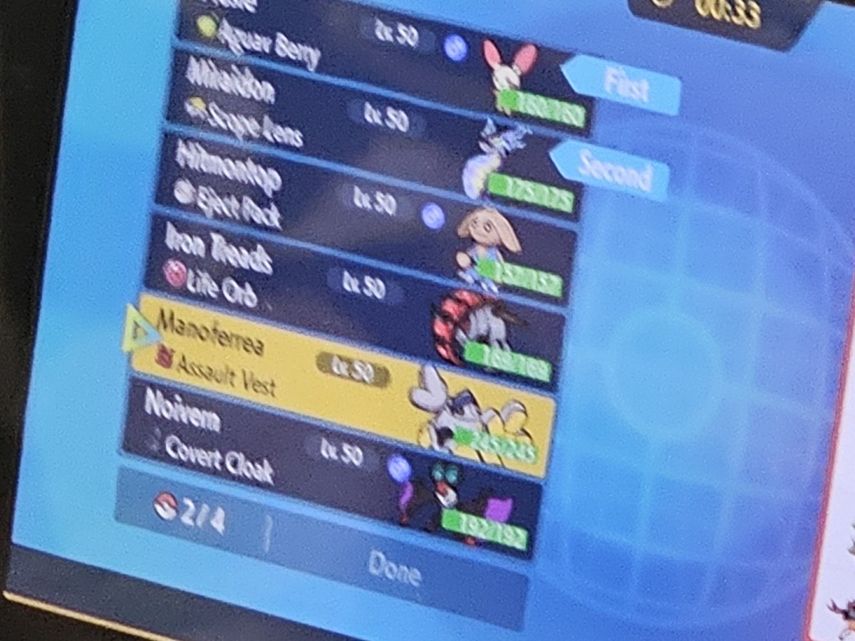 Scottish VGC is nutty