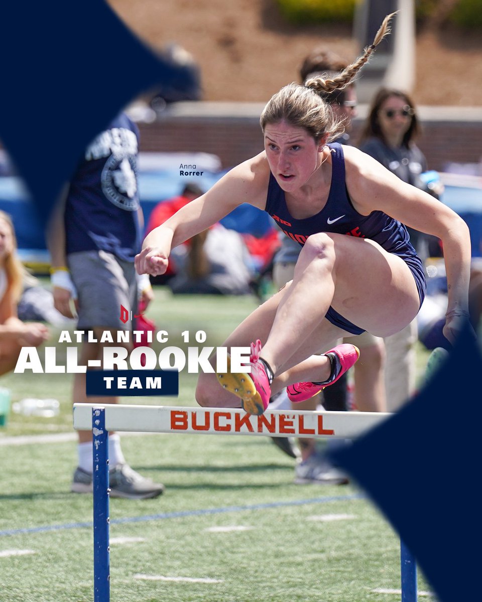 DuqXCTF's tweet photo. ⭐️ 𝐀𝐥𝐥-𝐑𝐨𝐨𝐤𝐢𝐞 ⭐️

Anna Rorrer, Caroline Garbe and Mia Pierce have been named to the Atlantic 10 Outdoor All-Rookie Team!

📰 https://t.co/xtsuHby6tT

#GoDukes https://t.co/FIfRxsTswJ