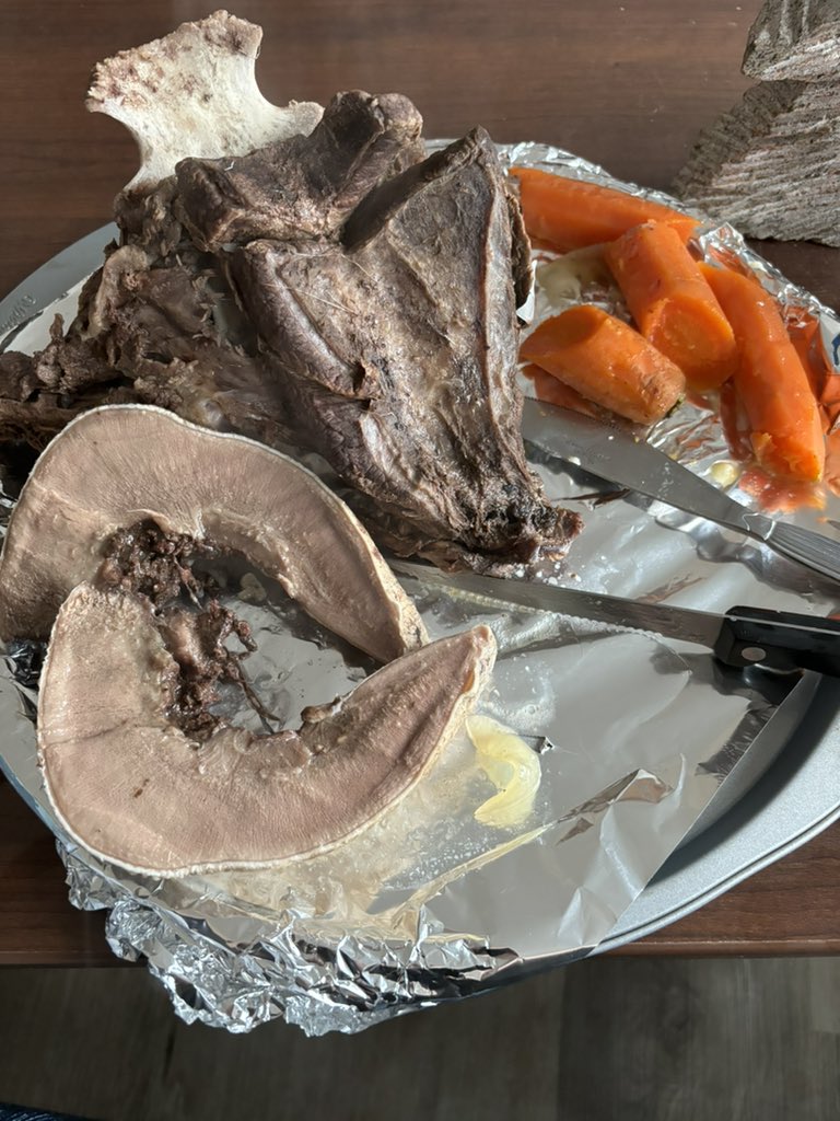 Grateful for the hunters in my family that share their country food catches 🦌🙌🏼❤️