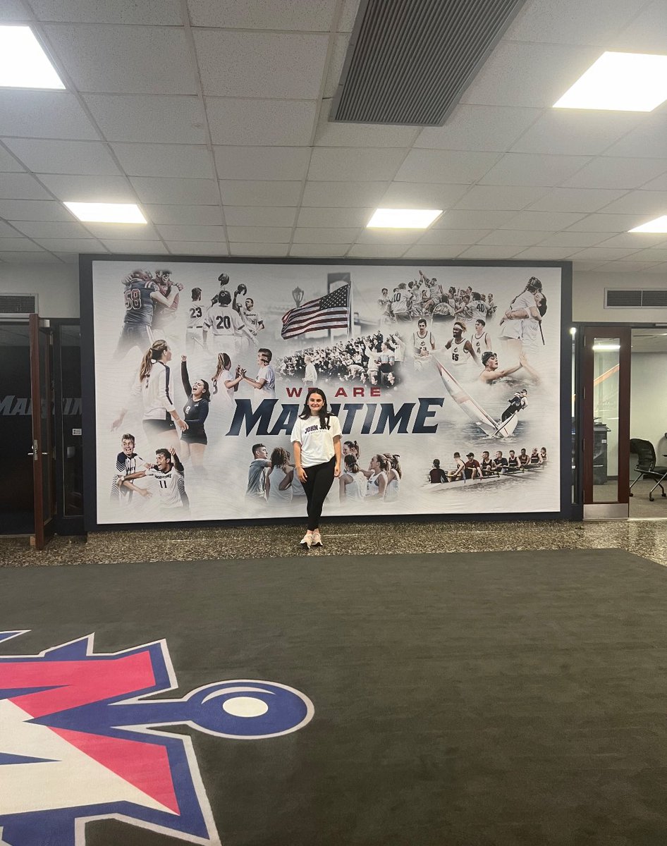 Thank you so much <a href="/CoachEleazer/">Cheri Eleazer</a> and @nymaritimewbb for a great visit today!! <a href="/NYBBallAcademy/">New York Basketball Academy</a> <a href="/Coach_Loughran/">Coach James Loughran</a>