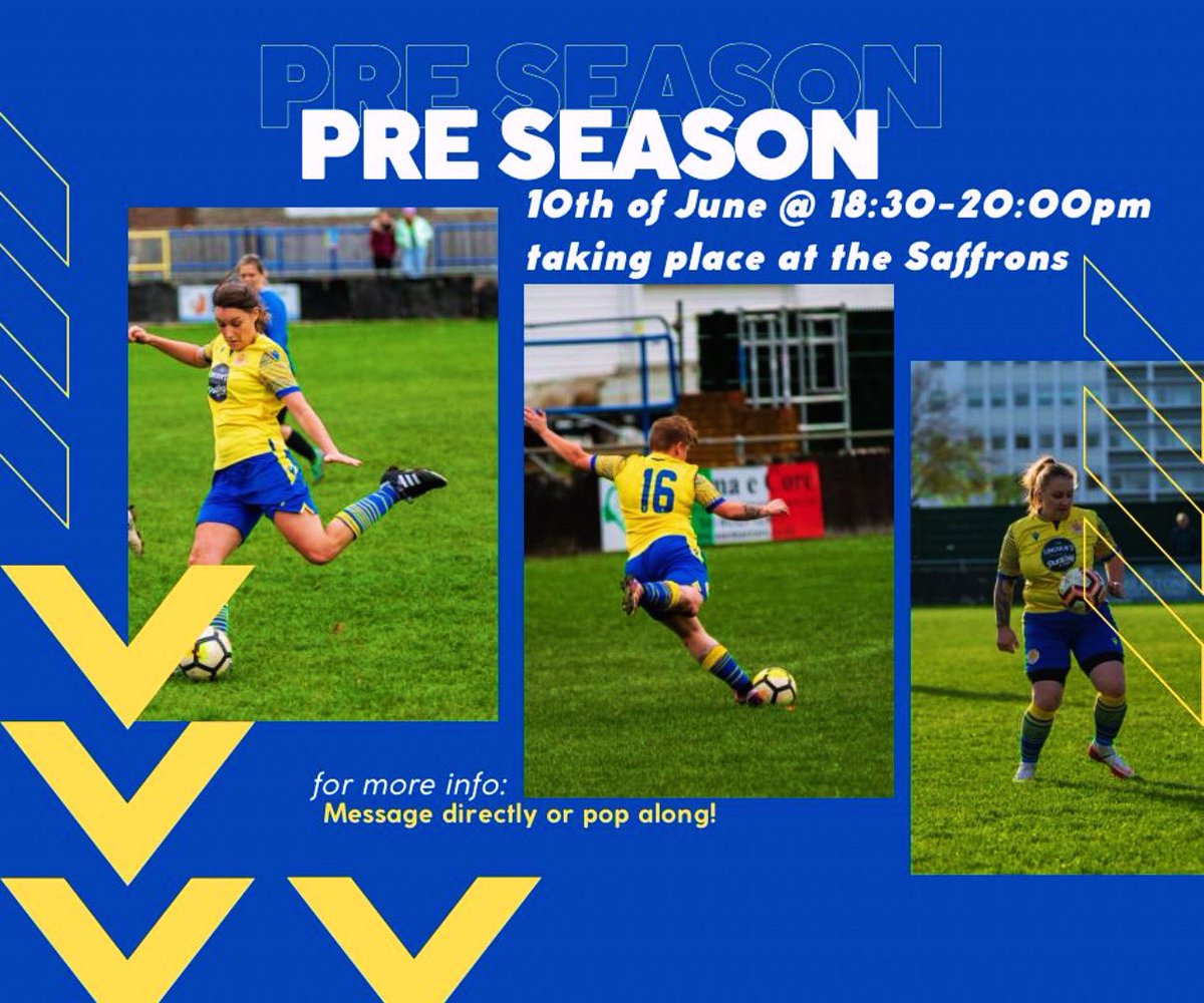 PRESEASON BEGINS 2024/2025 

Please if interested contact via Facebook or Toby Fox first team manager- 07746486101 

Sarah Walshaw DS manager - 07710654102