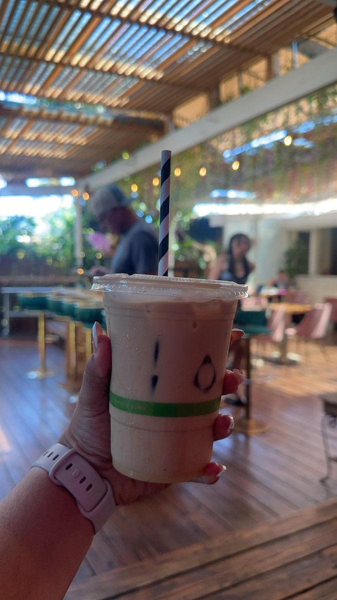 Ms_JerezR's tweet photo. COFFEE BREAK SELFIE: Belle Surf Cafe 
#WeAreHaskett #HJHSUMMER24 https://t.co/VlO0RJXr9f