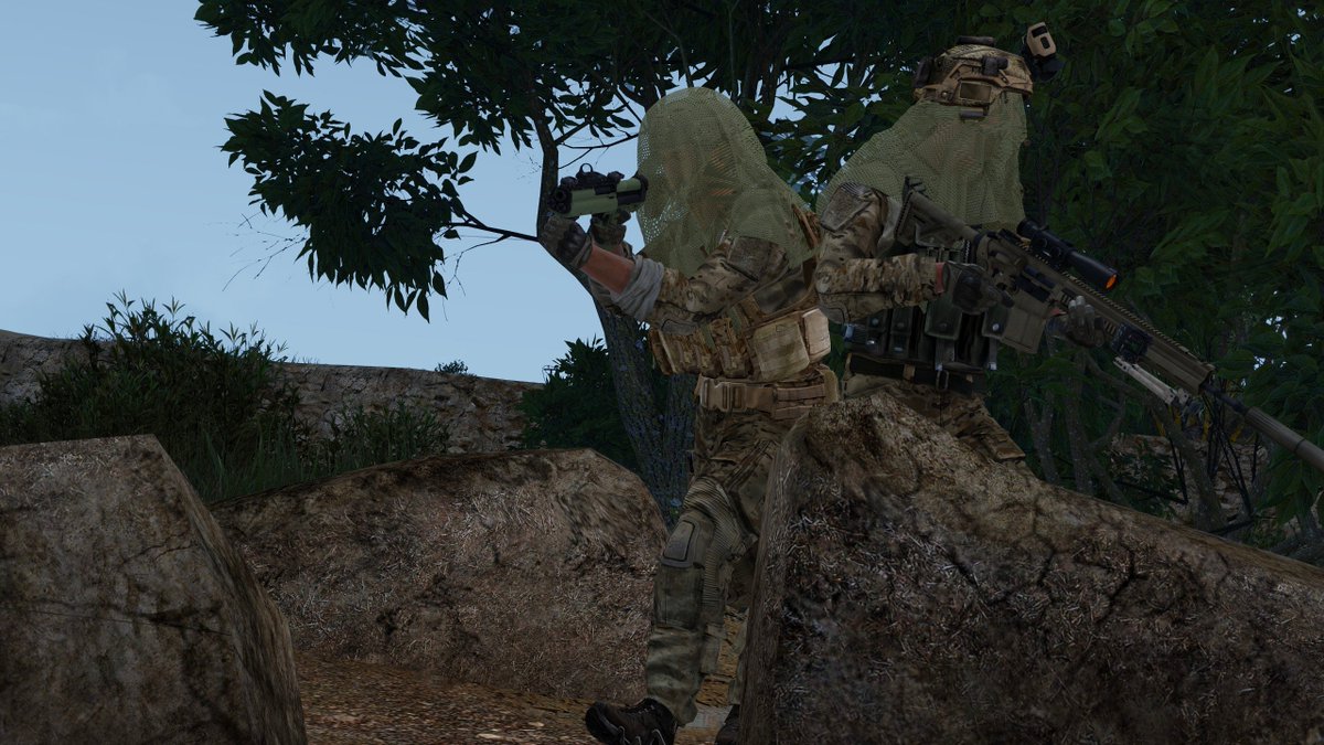 ArmaAegis's tweet photo. @HueJainus97 @TheRotators @ArmaPlatform It will be available in the next update! It will include both over the helmet and under the helmet versions https://t.co/UIZvatOuOI