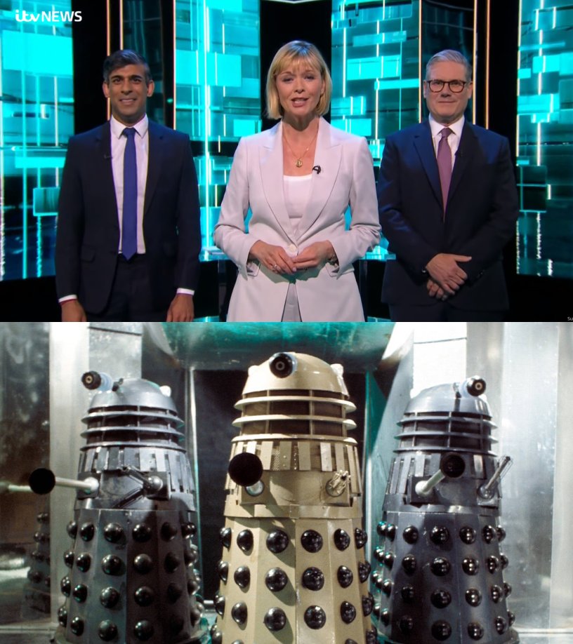 ThePrydonian's tweet image. About the same level of stiff and inhuman.

#ITVDebate