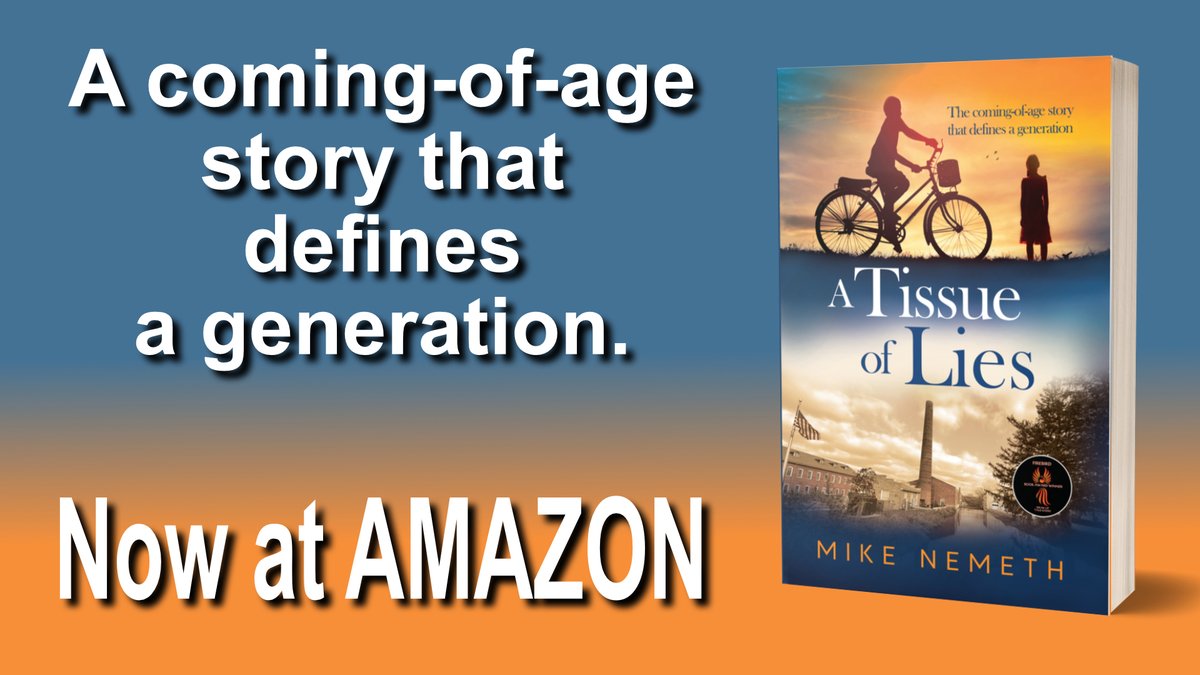 Featured Book at HFC - 'A Tissue of Lies' by Mike Nemeth - buy today: geni.us/FPpezcJ #HistoricalFiction #BookTwitter #booktwt