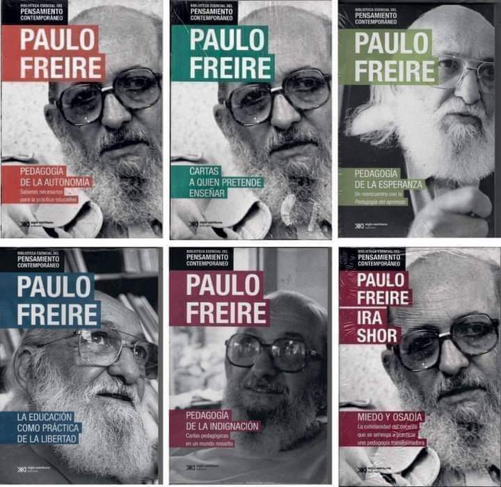Para Freire el principal valor y objetivo de la educación es la transformación de un mundo desigual e injusto en uno ético y profundamente solidario. 
Fue el pedagogo de los oprimidos y en su trabajo transmitió la pedagogía de la esperanza.
Que difícil nos lo ponen, pero seguimos