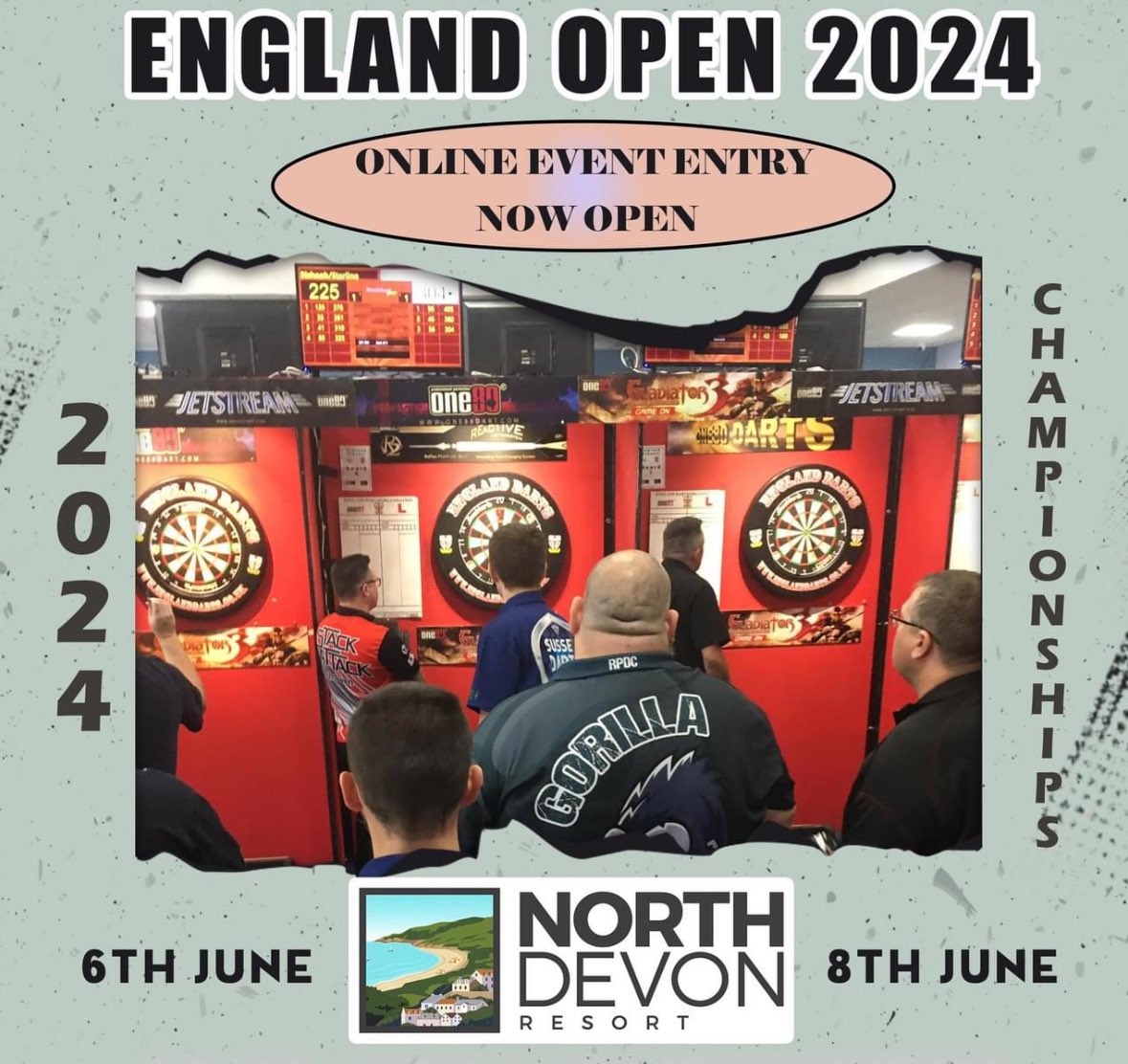 At Graham Coventry we are pleased to announce our sponsorship of local darts player Antony “Shaggy” Allen. It’s great to see our logo on the front of his shirt as he goes into this weeks British Pentathlon on Thursday and then The English Open over the weekend in Devon!