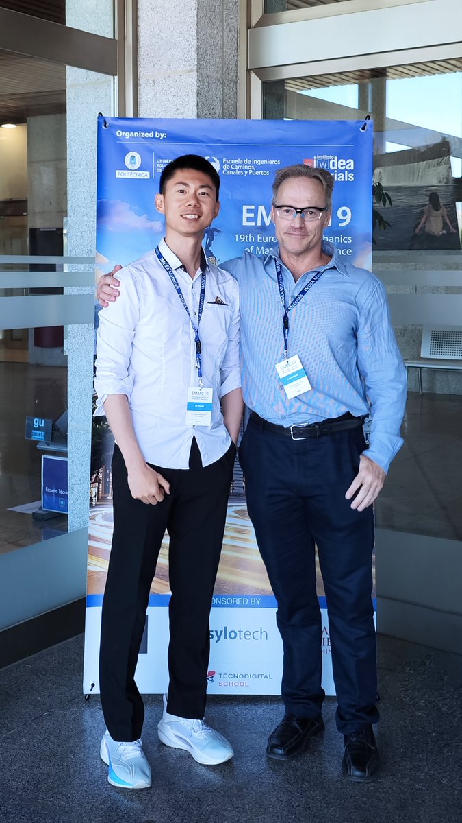 Svein Kleiven and Qi Huang attended EMMC19 in Madrid last week! They presented our latest research include:
- Detailed reconstructions of head injuries
- In-vivo estimation of white matter tract-related deformation
- Protection effectiveness of EAF
Stay tuned for updates! #EMMC19