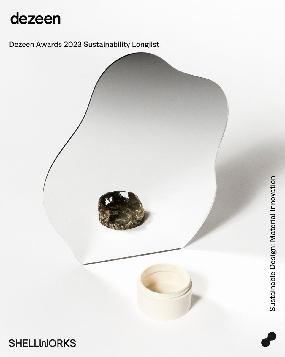 shellworkstech's tweet image. We’ve made it onto the Dezeen Awards 2023 Sustainability longlist! 🎉

Selected from over 4,800 entries across 94 countries, we&apos;re among the top 15 material innovation projects competing for an award in the sustainability categories.

Stay tuned!