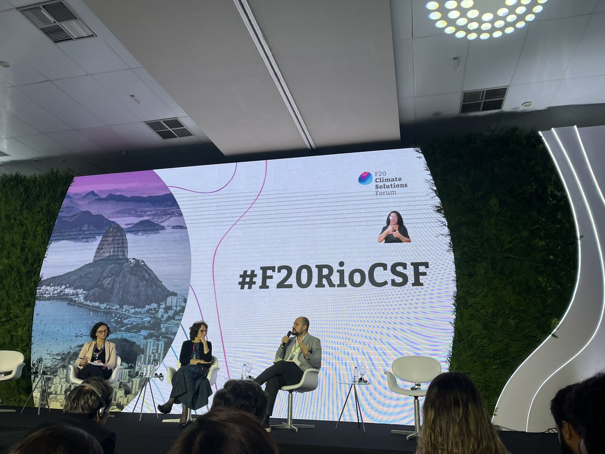 Empezando el F20 Climate Solutions Forum , debatiendo sobre el rol estratégico de la filantropía para acelerar las soluciones para enfrentar la crisis climática! #F20RioCSF <a href="/redeschaco/">Redes Chaco</a> <a href="/fgranchaco/">Fundación Gran Chaco</a> <a href="/Avina_GranChaco/">Gran Chaco Americano</a> <a href="/g20org/">G20 South Africa</a>
