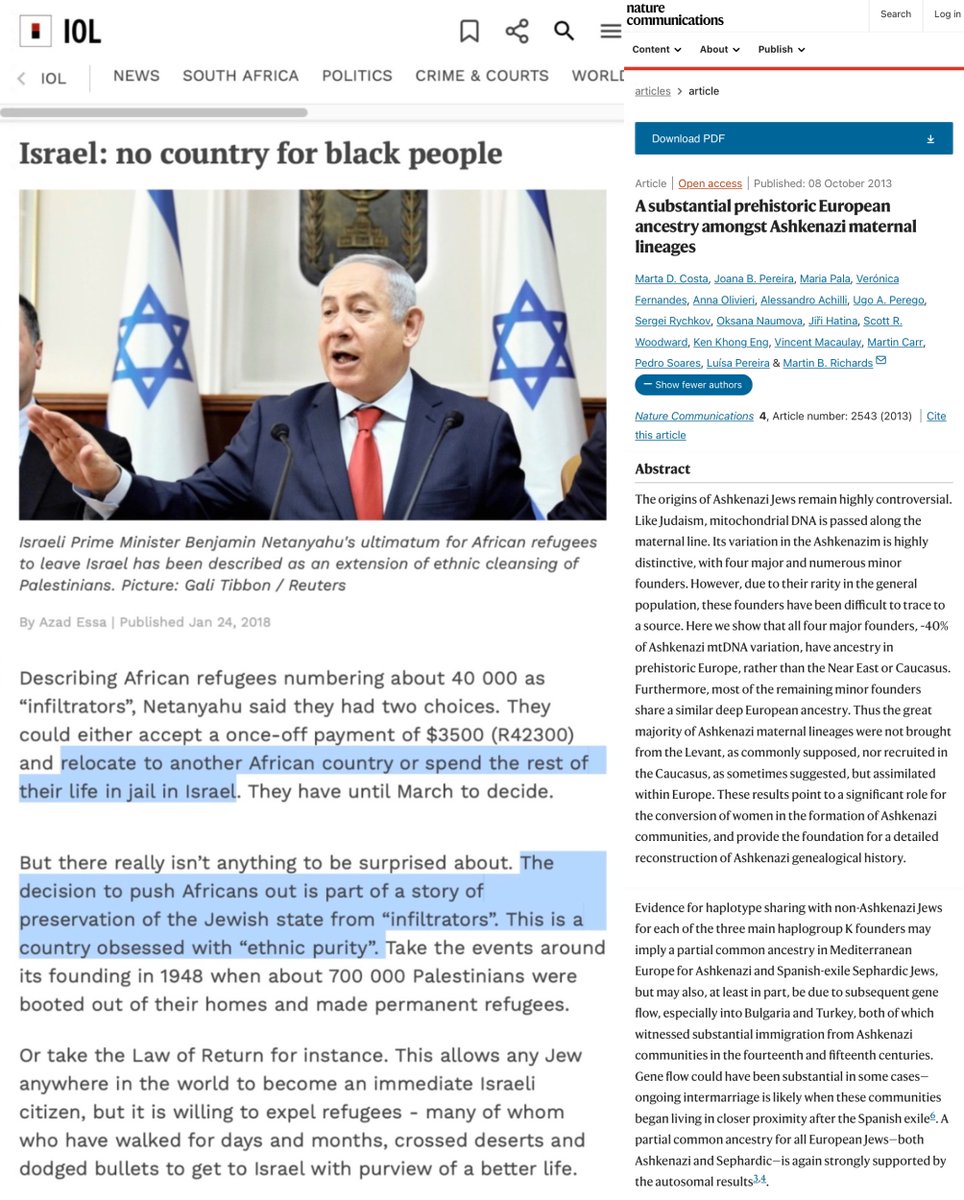 Modmother's tweet photo. @kashiflion @DrLoupis @ShaykhSulaiman ‼️Satanyahu is a White Imperialist waging a Black Holocaust in Israel and beyond! #NorthernFires #KiryatShmona #HilltopYouth #IOF #IDF #Kahanists https://t.co/t0x7vWBAUg