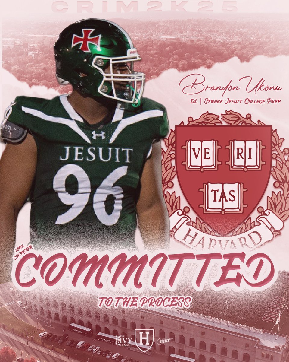 After careful consideration with my family and coaches, I am blessed to announce my commitment to Harvard University! All Glory to God!
<a href="/Coach_Aurich/">Andrew Aurich</a>
<a href="/Coach_Johnson76/">Logan Johnson</a>
<a href="/CoachJimJackson/">Jim Jackson</a> 
<a href="/HarvardFootball/">Harvard Football</a>
