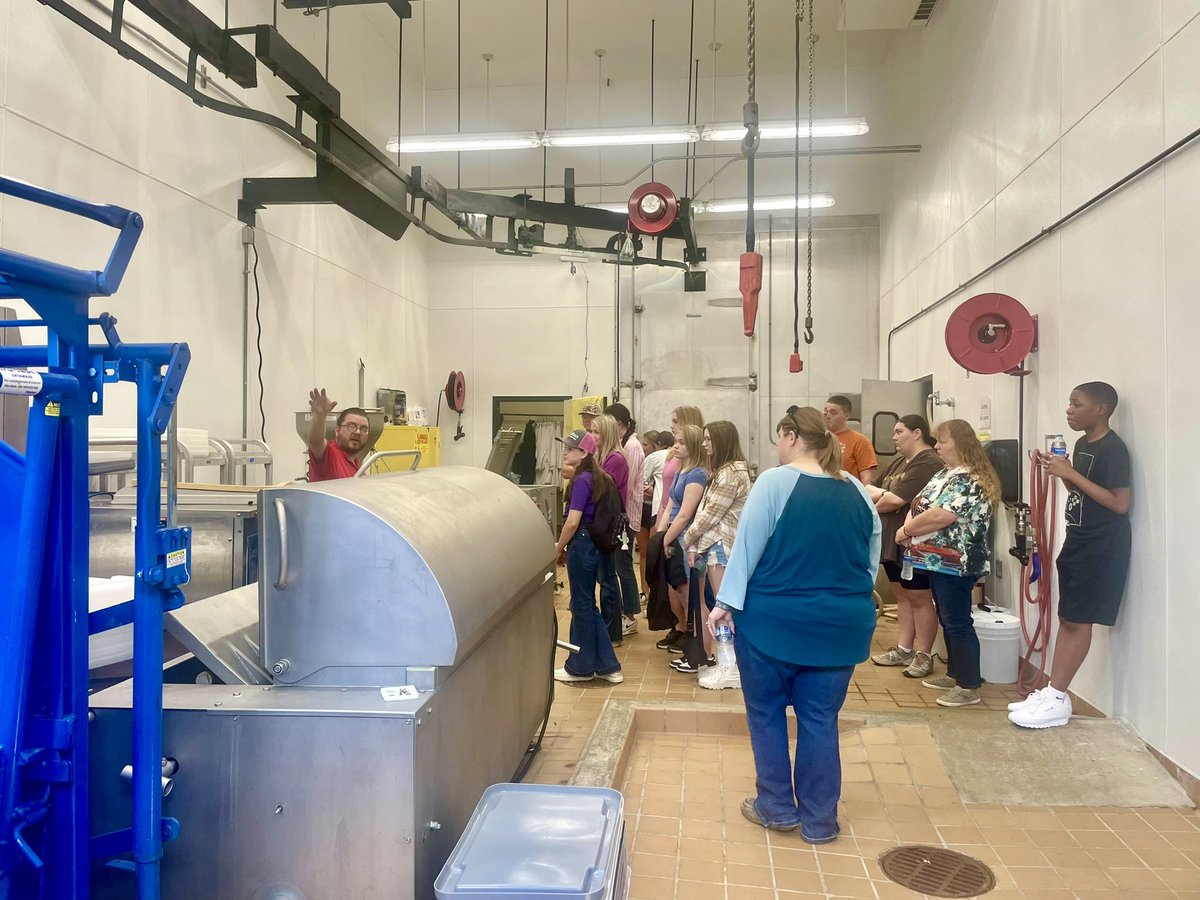 What a wonderful first day of summer camp! Started with drones, toured the meat lab facility, on to the equine center, a scavenger hunt followed by ice cream, and ended the day at the A-State Museum. Can’t wait for day 2 with this great group of kids! <a href="/AStateCoA/">A-State College of Agriculture</a> 
#AState
