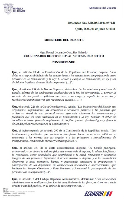 La #fiscalización dirigida a los #EscenariosDeportivosMunicipales entregados en #comodato a la #FDA fue fundamental para que el <a href="/DeporteEc/">Viceministerio del Deporte 🇪🇨</a> tome la decisión de intervenir y #cesar al directorio y a la administradora de la FDA. 
<a href="/tomebamba/">La Voz del Tomebamba</a> <a href="/UNSIONTV/">UnsionTV</a> <a href="/teleramaecuador/">Telerama</a> <a href="/SurMinuto91/">Minuto 91📻🎙</a>
