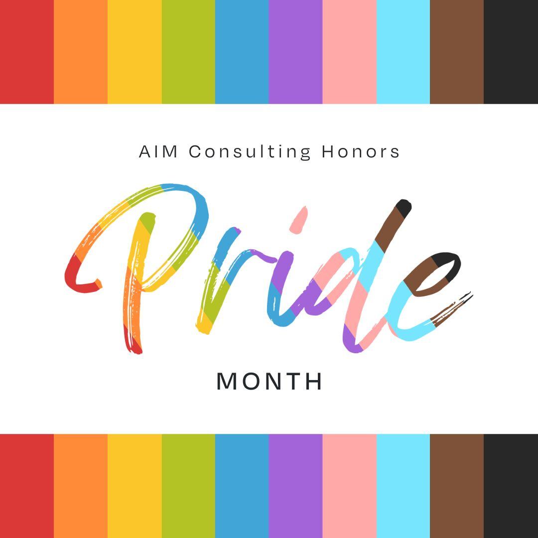 AIMconsults's tweet photo. AIM Consulting proudly recognizes Pride Month, a time to honor the incredible contributions and enduring impact of the LGBTQ+ community throughout history.  Let's unite in celebrating diversity, fostering inclusion, and championing equality for all. #PrideMonth https://t.co/8B3PPEVwfs