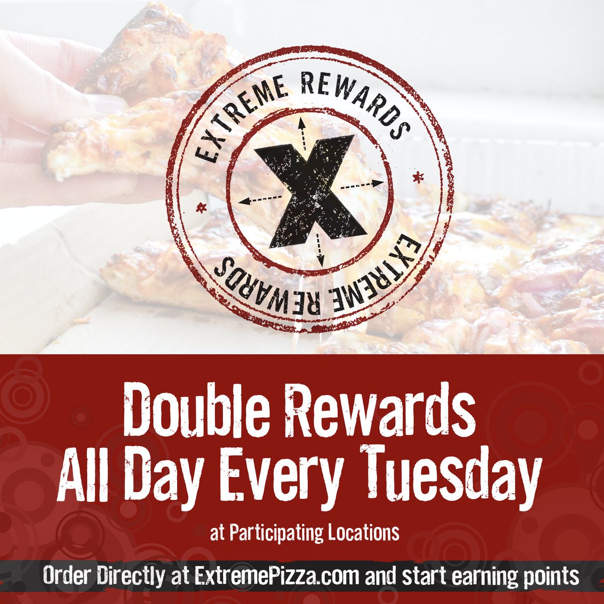 Extreme_Pizza's tweet image. National Cheese Day has arrived! Celebrate cheesy goodness with double rewards all day EVERY Tuesday at participating locations! #ExtremePizza #rewardspoints #points #pizza #pizzadelivery #June #NationalCheeseDay #patio #outdoors #fun #cheese #lunch #dinner #foodies #cheesepizza
