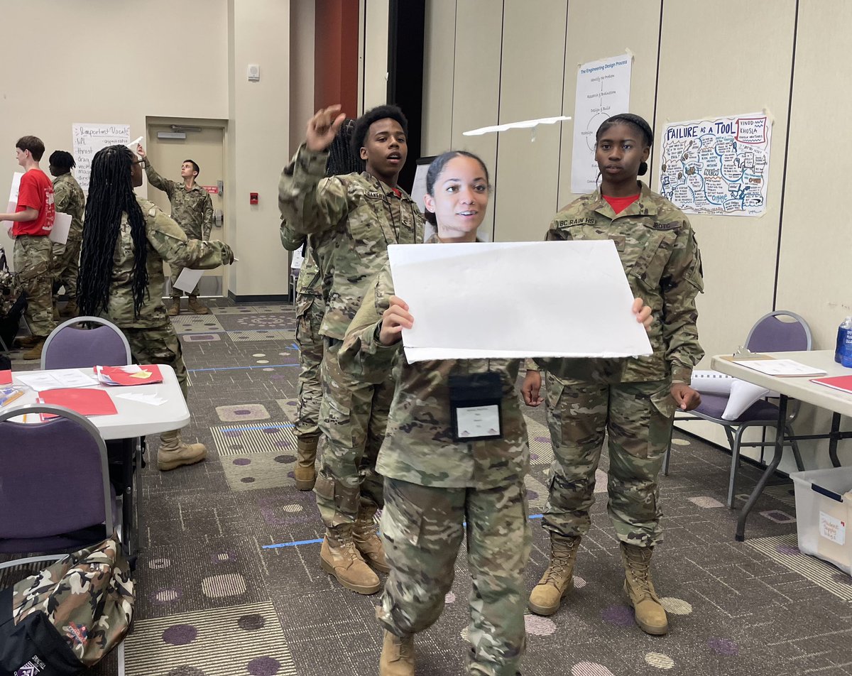 JROTCSTEM's tweet photo. Thanks to @DoDstem for supporting the learning and development taking place at the 2024 JROTC STEM Leadership Academies! #stemintheair https://t.co/l5ueHWRYbv