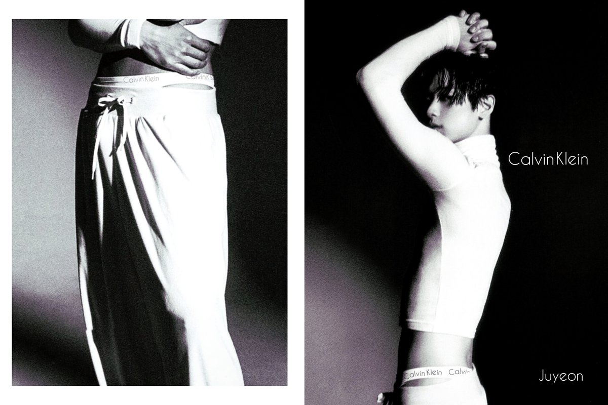 #JUYEON takes over in Calvin Klein.

casual can be iconic, it can be everything.