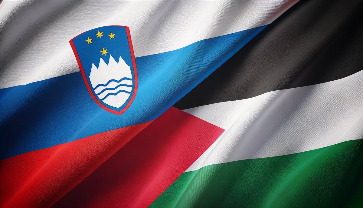 JUST IN: 🇸🇮 🇵🇸 Slovenia officially recognizes Palestine as an independent and sovereign state.