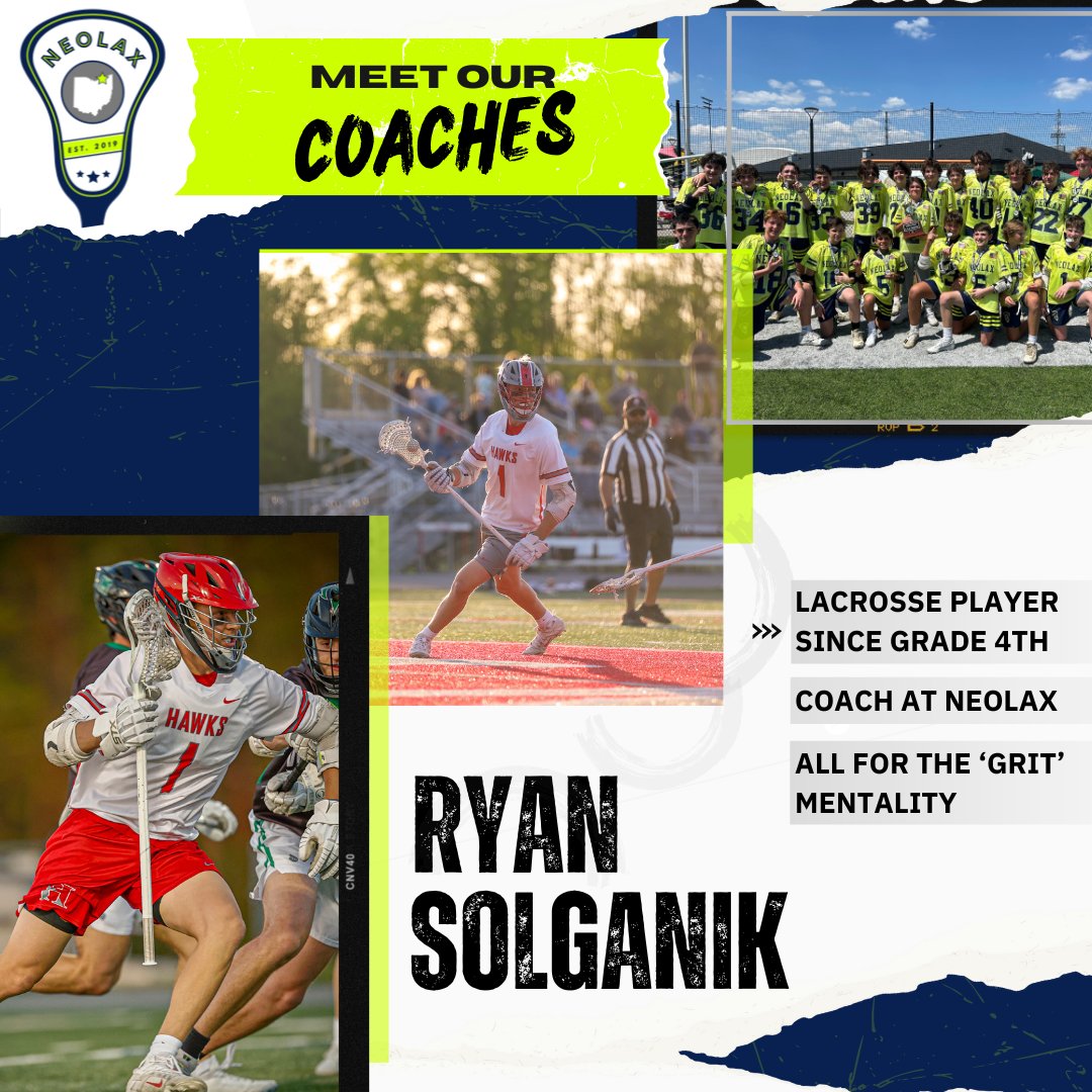 neo_lax's tweet image. Motto? Be a team player; you can’t win a game without trusting your teammates.
Word of advice? Trust the process. It’s not going to be instant, but if you work hard enough for long enough, you will see improvement, and you will become a great lacrosse player.
#coachRyan #laxohio