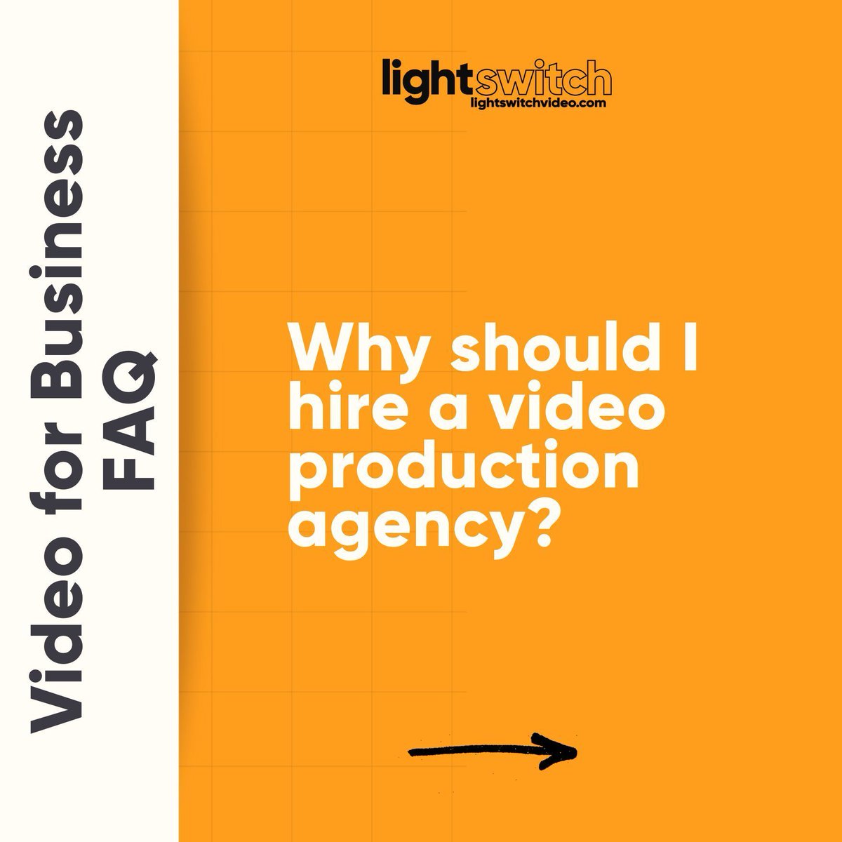 lightswitchbiz's tweet photo. You’ve established that your business needs video, but now you need to answer a new question: Do you stay in-house, or collaborate with a video production partner? 

Learn more: https://t.co/NklPhrsIxm 

#videoproduction #videoagency #videopartner #inhouseagency https://t.co/P40NYyWS7K
