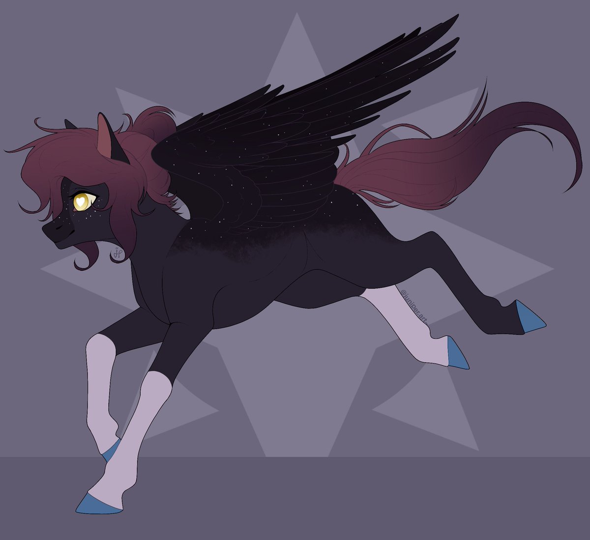 JuniperArt_'s tweet photo. Here's a redesign of my oc Ilumina that I did over a month ago + an art payment for Bee on mlp Amino and a gift for one of my Instagram mutuals @/lublum_the_artist :3

#art #artist #digitalart #oc #mlp #mylittlepony #pony #horse https://t.co/8itKXRa75Y