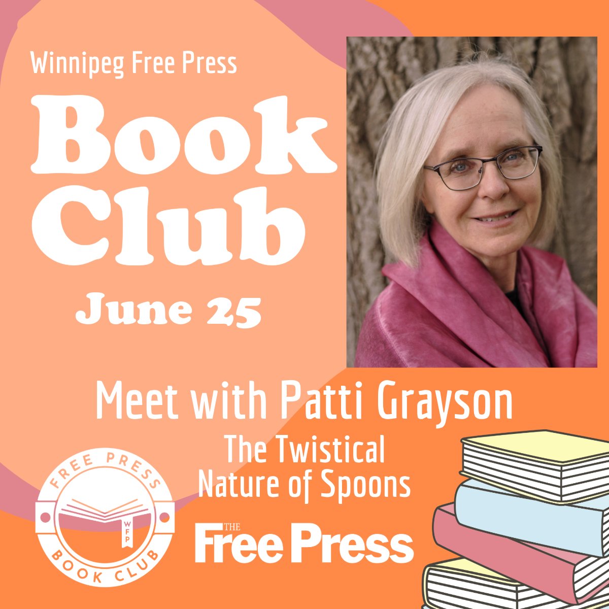 turnstonepress's tweet image. The Winnipeg Free Press Book Club, in partnership with @mcnallyrobinson, has selected Patti Grayson&apos;s THE TWISTICAL NATURE OF SPOONS as their June pick! &amp;amp; while we might be partial, we think it&apos;s a terrific title to kick off your summer reading.

mcnallyrobinson.com/browse/categor…