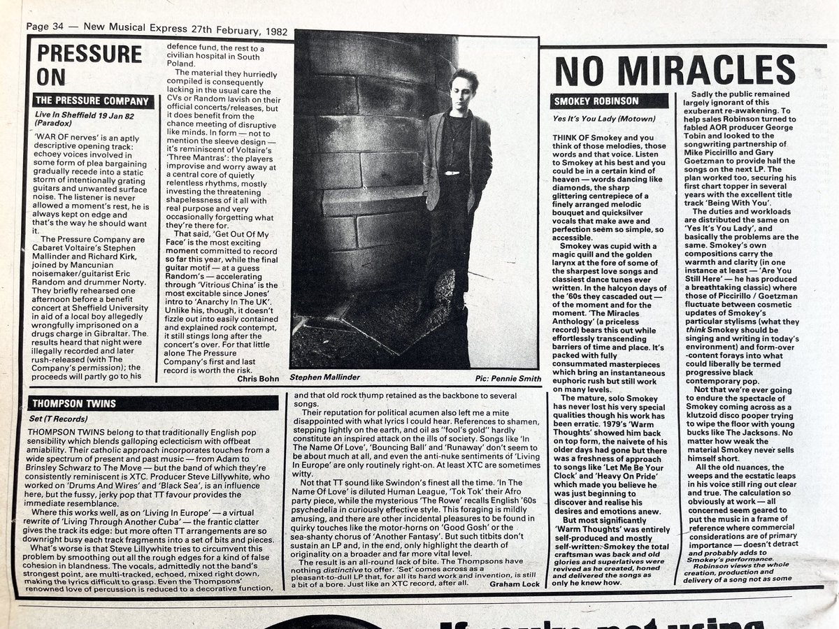 NME 1980s tweet media
