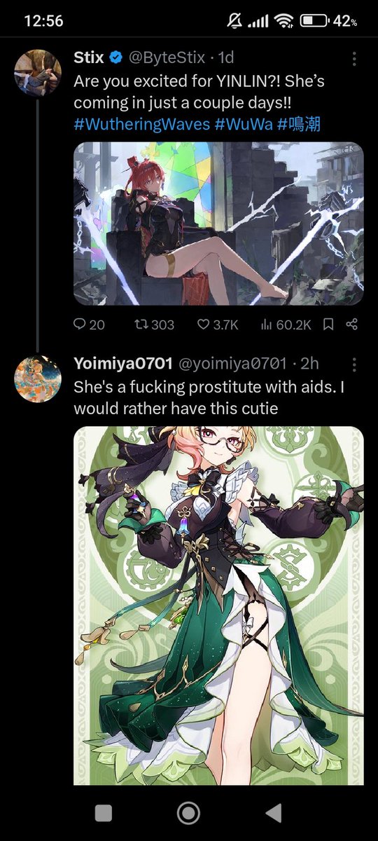GamingKoni's tweet photo. No need to worry, I screenshot everything related to this user before it no longer exist.
#WutheringWaves #Exposed #Mintpicker https://t.co/bOrJdP2nbv