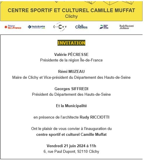 HichamDADClichy's tweet photo. Dans une ville normale, l'inauguration d'un tel équipement se serait faite en soirée et aurait été l'occasion d'une fête populaire avec animations sportives pour les  gamins du quartier. Au lieu de cela, on a un petit rassemblement de notables bourgeois à 11h du matin... #Clichy https://t.co/Gehwayc5UF