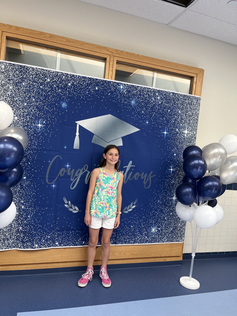 Celebrating our 5th graders… off to Indian Crest they soar!