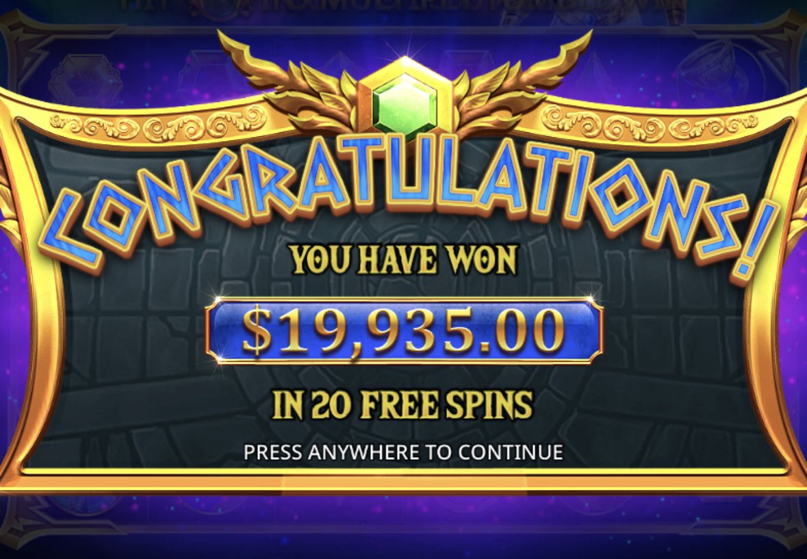 WOW 🫨

‘DrDavid’ just won nearly $20,000 playing Gates of Olympus on metawin.com!

In celebration we are GIVING AWAY $100 in $ETH free play! Like, RT &amp; Tag 2 friends!