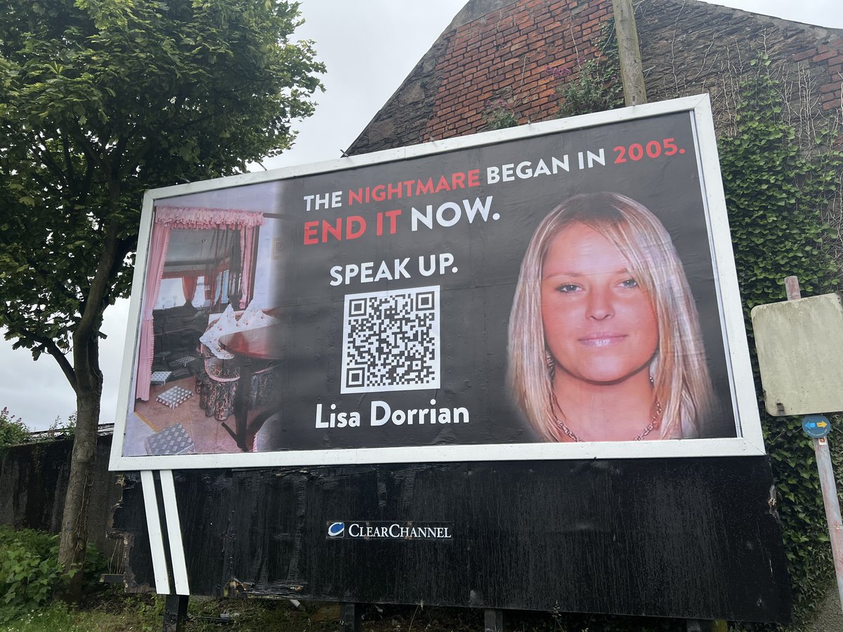 letsfindlisa's tweet photo. Got to see one of Lisa’s billboards today and even though we knew what it was going to look like it was still a shock to see it for real. We really hope it has the same effect on the suspects who could send us the info we need to find Lisa 💔#letsfindlisa https://t.co/pM4bndpFbV