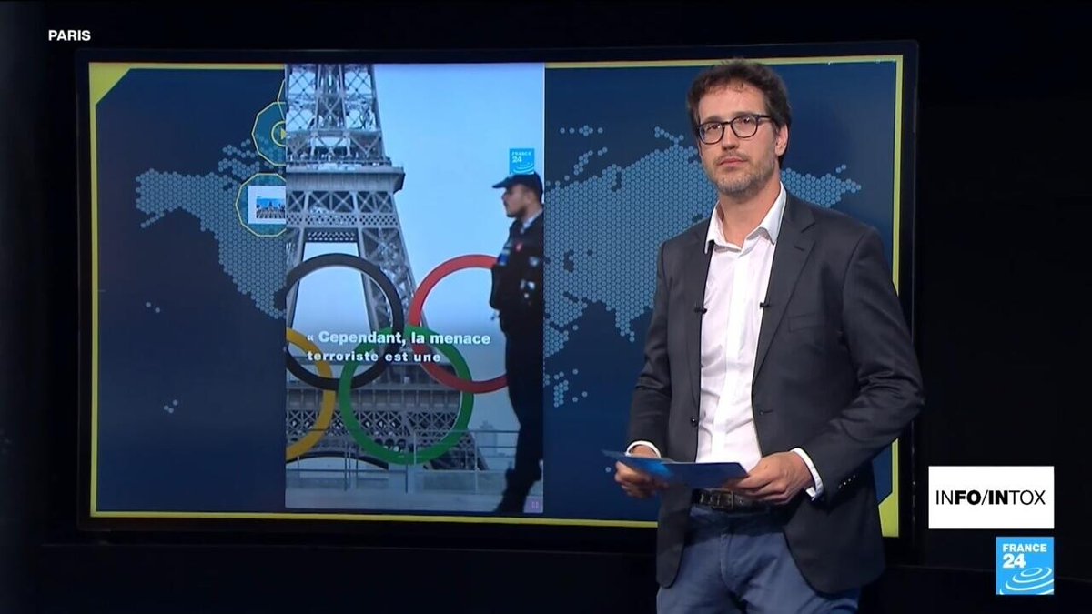 Info ou intox - Les JO de Paris pris pour cible par des réseaux pro-russes. ➡️ go.france24.com/E3T