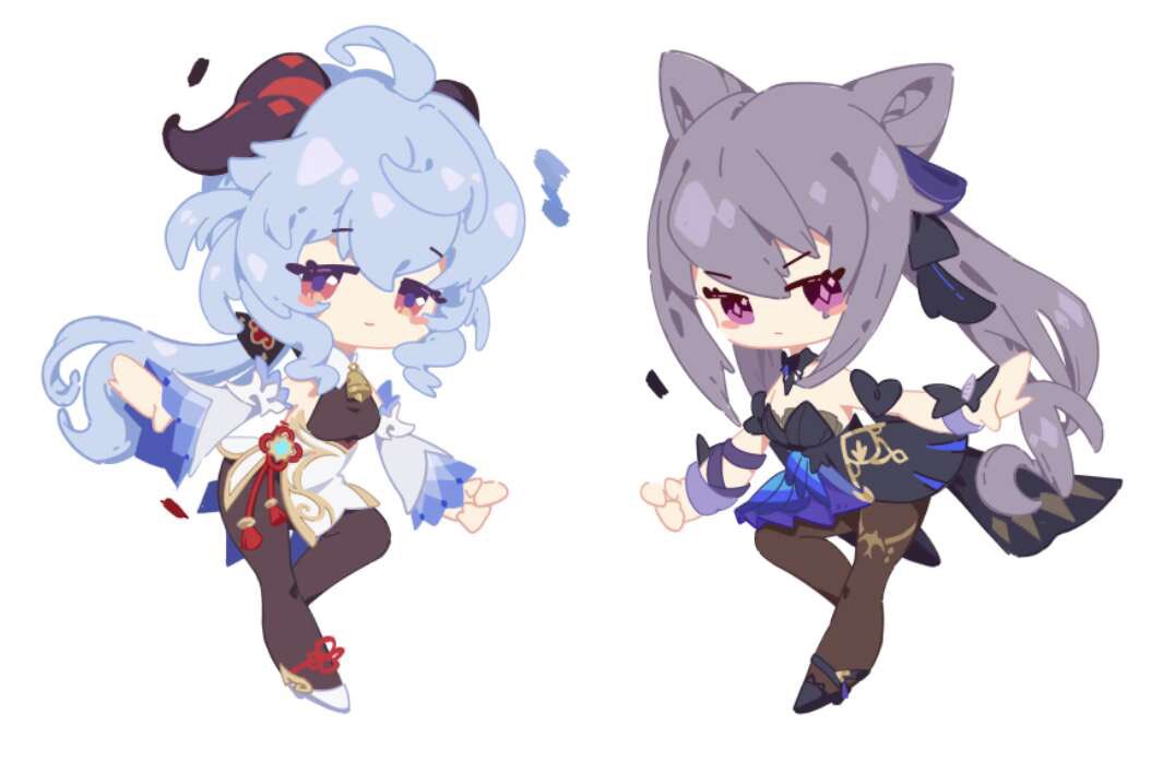 #GENSHIN #甘雨 #刻晴