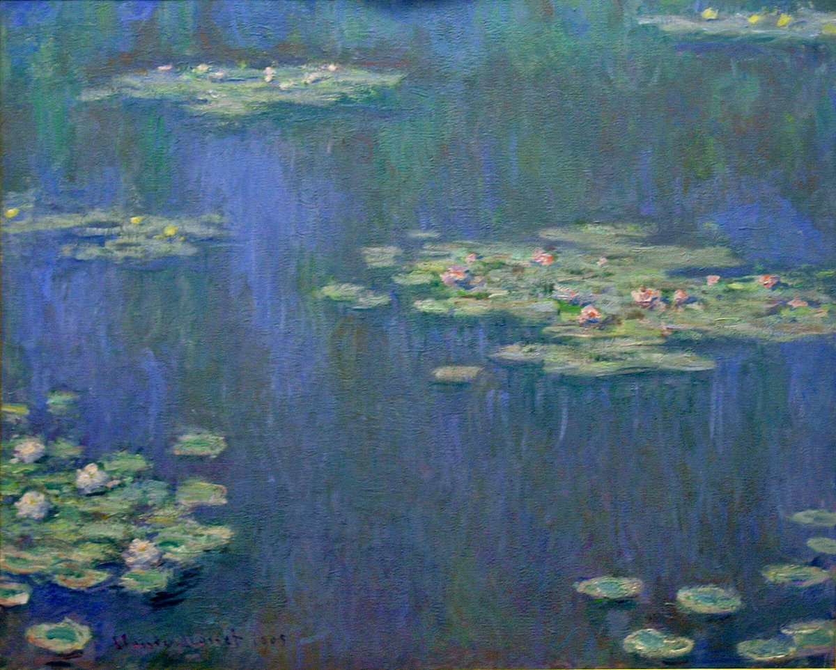 Water Lilies, 1905 linktr.ee/monet_artbot