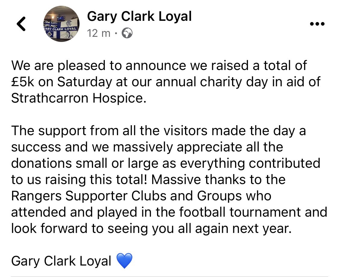 Thanks to all involved 💙