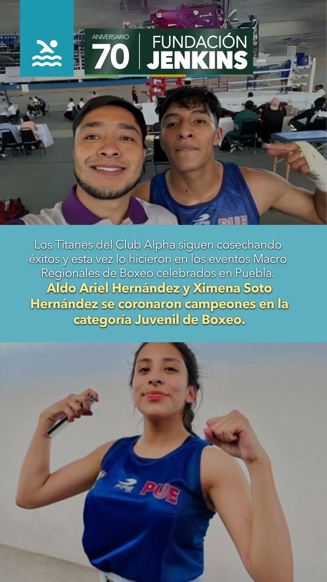 Fund_MSJenkins's tweet photo. Demostraron su talento y tenacidad en el Macro Regional de #Boxeo, ganándose un lugar en la fase nacional de los Juegos Nacionales #CONADE2024 #ClubAlpha #JuegosNacionales https://t.co/CcquWvfcZu