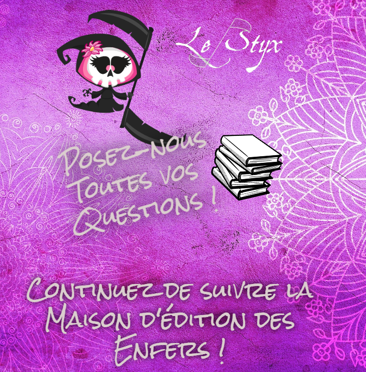 LeStyx3's tweet photo. #AutoEdition #Questions #Réponses #Book
Hello les âmes !
Les Enfers sont conscients que vous avez des tonnes de questions sur l’autoédition en général. Nos rencontres le prouvent ! Alors aujourd’hui lâchez vous ! Posez-nous toutes les questions que vous avez en tête ! https://t.co/Zhh5lXr2Qe