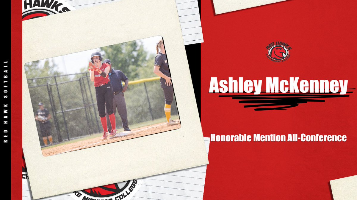 RedHawksSoftba2's tweet photo. Congratulations to FR Ashley McKenney on her achievements this past 23-24 season with a special highlight of being awarded Honorable Mention All-Conference!!
#TalonTough #RegionXII #BuildingAFoundation https://t.co/JhbCTv14dy