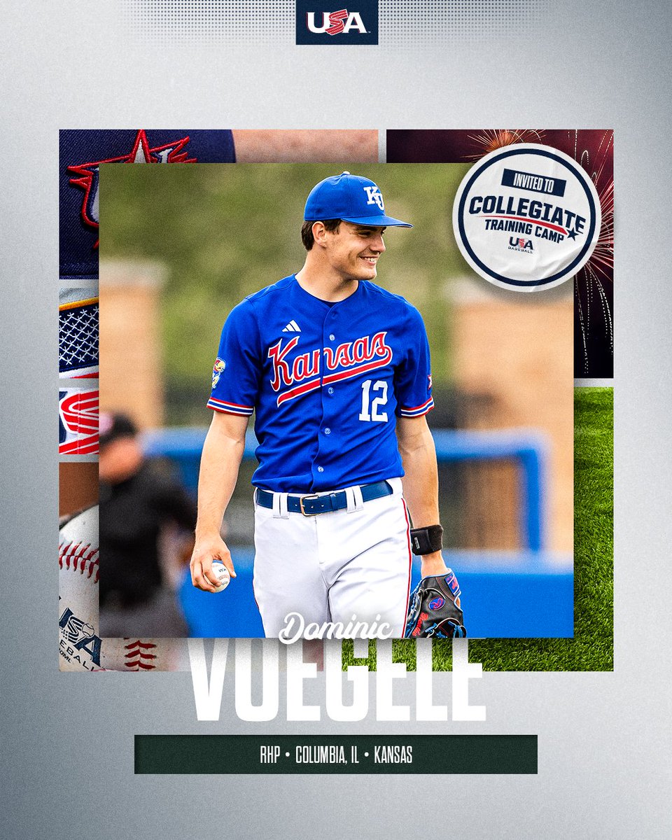 USABaseballCNT's tweet photo. Welcome to Training Camp, @VoegeleDominic! 🇺🇸 https://t.co/CYcYjHV7ol