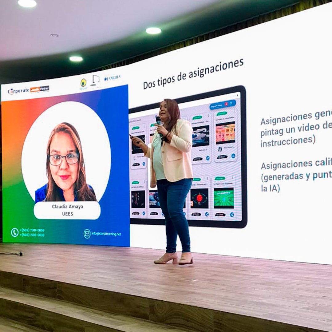 ueesoficial's tweet photo. Esta mañana se realizó la ponencia “Diseño y Construcción de Recursos Educativos para Moodle" 👩🏻‍💻 @PosgradosUEES 

#MoodlemootSV2024 #MootSV24 #Moodle https://t.co/jEIj9tZl2J