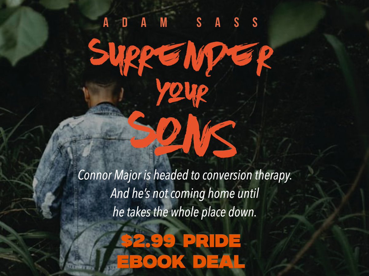 Did you know I wrote an angry as shit story about a queer revolt at a conversion camp?

Well, for #PrideMonth we're basically giving the ebook away! $2.99 on all platforms--and after 4 years, SURRENDER is back in the top 10 bestselling YA LGBTQ+ Issues list on Amazon. Snag it!