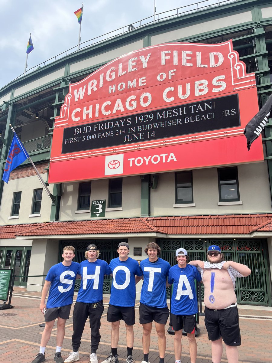 cole (@colepearson66) on Twitter photo Feels good to be back! We got the whole squad this time! Go Cubs Go! <a href="/WatchMarquee/">Marquee Sports Network</a> #Youhavetoseeit Feels good to be back! We got the whole squad this time! Go Cubs Go! <a href="/WatchMarquee/">Marquee Sports Network</a> #Youhavetoseeit