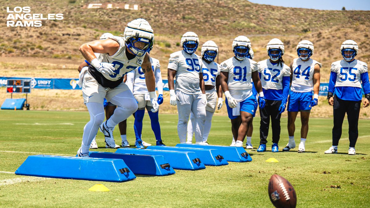 RamsNFL's tweet photo. there's so much room for (organized team) activities https://t.co/knGV9wA2kf