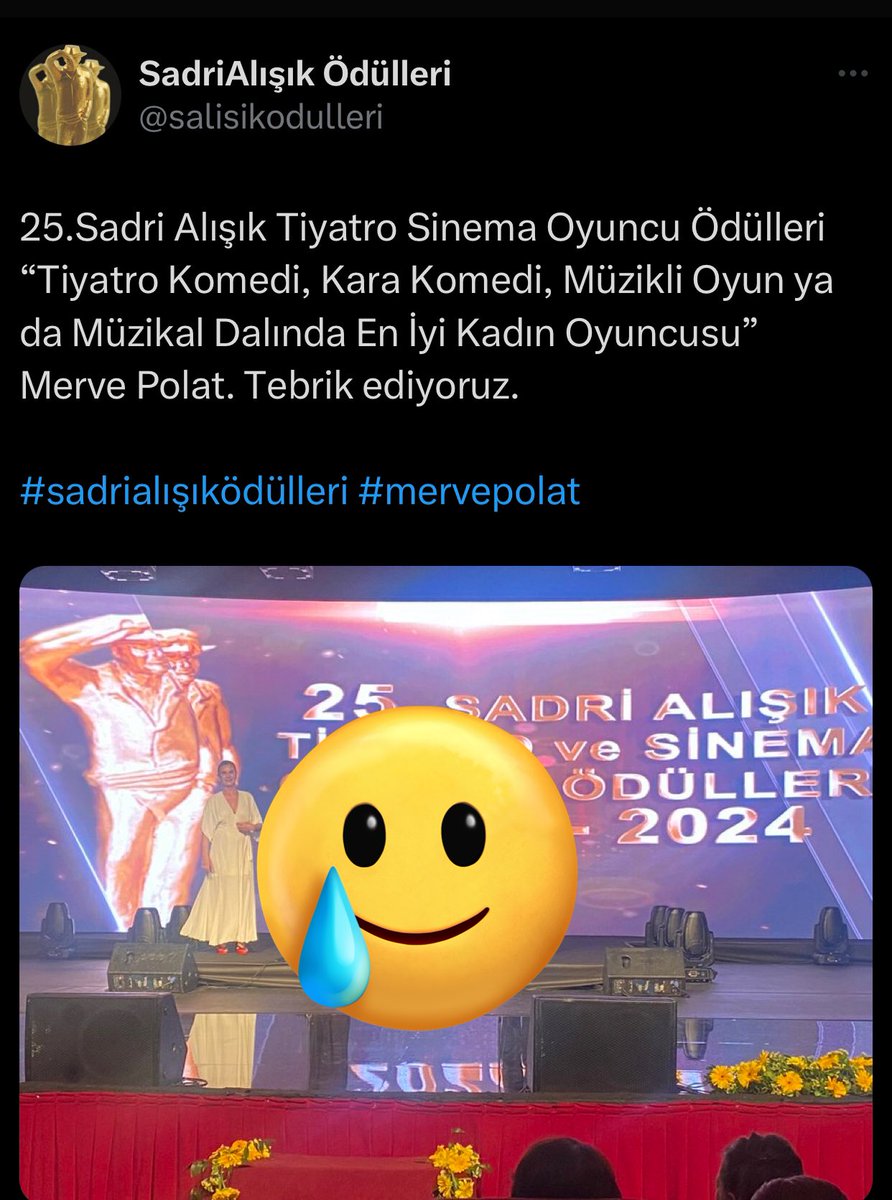 Ödülü alamazsak da kalbimizdeki yeri çok farklı 🥹💗
#PelinAbay