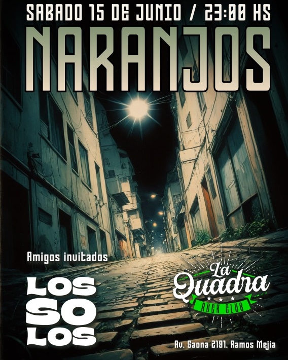 En el Oeste una vez más.
<a href="/NaranjosRock/">Naranjos Rock</a> <a href="/araberamil/">Damían Árabe Ramil</a>