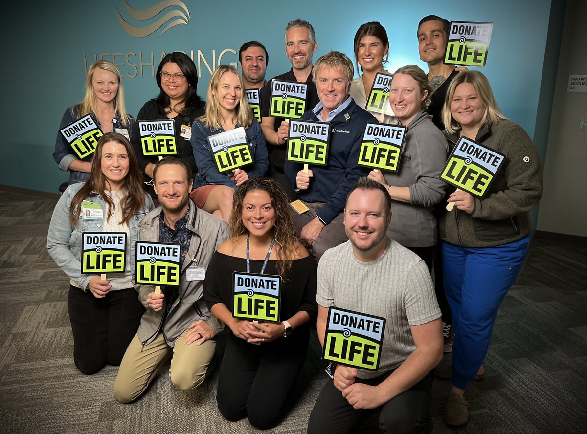 LifesharingSD's tweet image. THANK YOU, SAN DIEGO: 65 LIVES SAVED IN THE MONTH OF MAY 💙💚 Our organ team is reflecting on an amazing milestone: 65 lives saved last month through organ donation and transplantation. Our organ donors are HEROES #lifesharing #gratitude #milestone #generosity