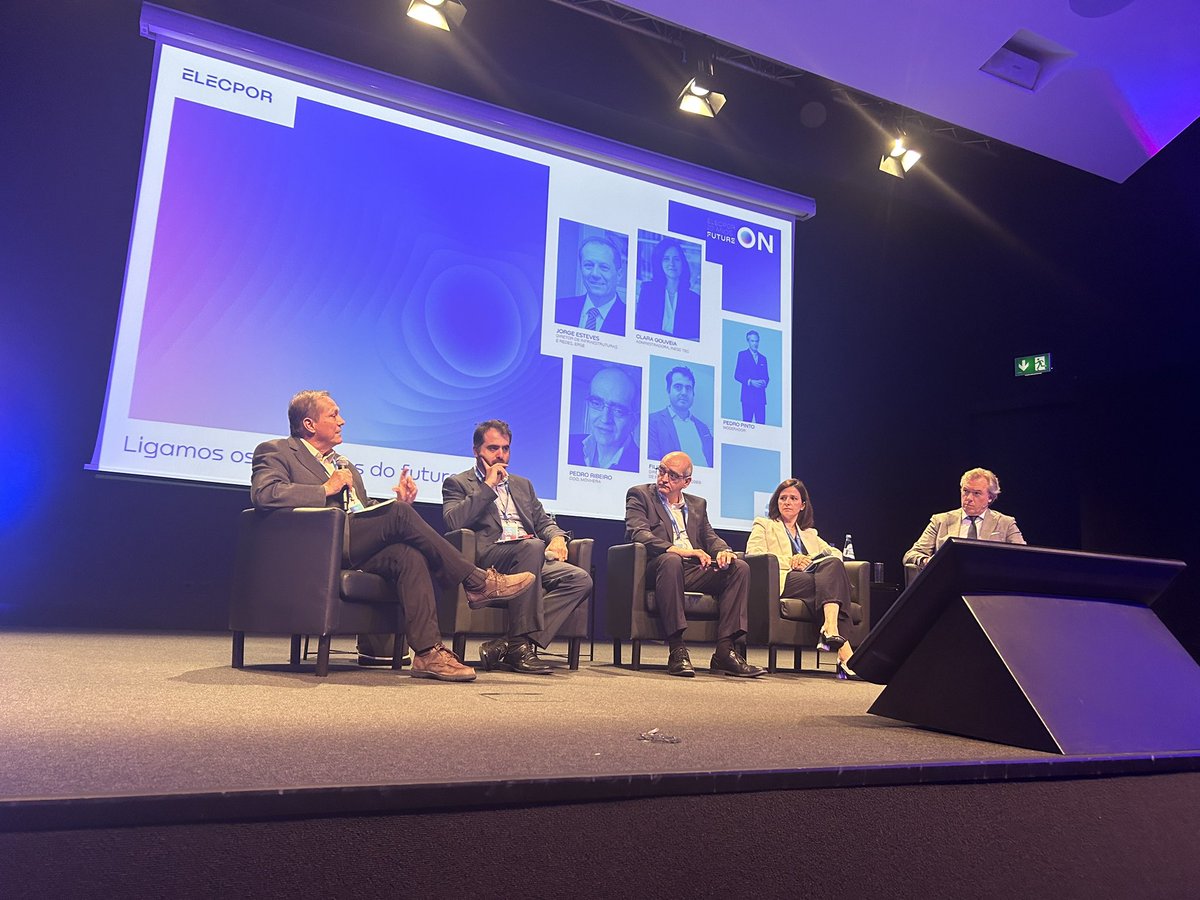 energyTorres's tweet photo. #ELECPOR cumpriu e surgiu renovada em evento elevado nível com temas actuais e muito boa participação 😃
#20anos
#electricidade #transicao #energia #redes #investimento #inovacao #descarbonizacao #futureON @Eurelectric https://t.co/6mzvVVW7Ql