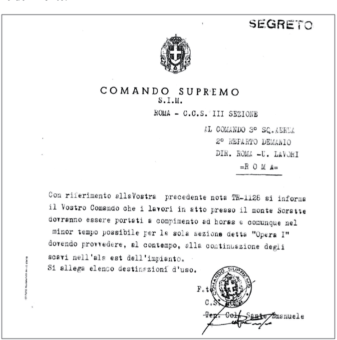 %name Documentos desclasificados revelan investigación secreta de OVNIs en Italia. Archivos Mussolini